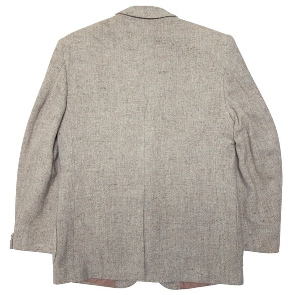 Lubiani (Italy) Lambswool Basket Weave, Soft Tailoring, Relaxed Silhouette - Picture 10 of 10